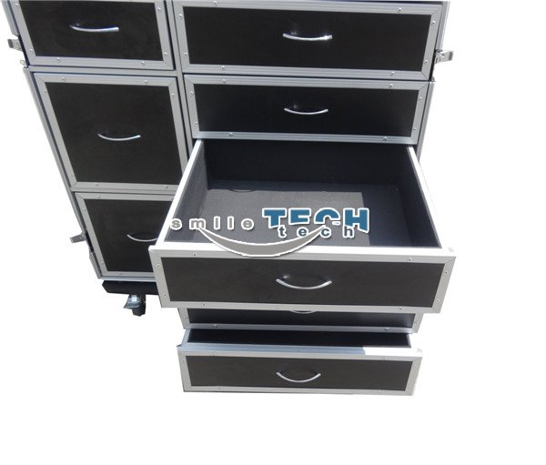 ATA Cabinet Drawer Case with 8 Drawers and Wheels -- 100cm (W) x 90 cm (H) x 60 cm (D)