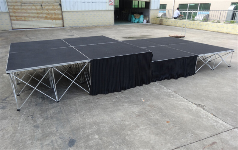 Portable DJ Stage for Events/Schools/Displays/Exhibations/Concerts/Hotels