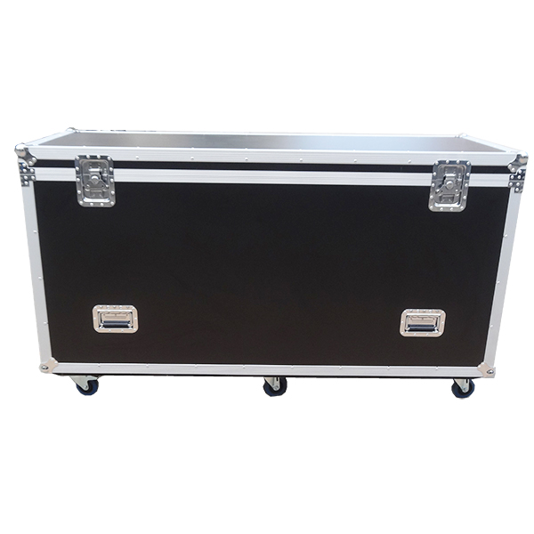 Remove lid heavy duty cable trunk flight case stoarge cases with strong wheels