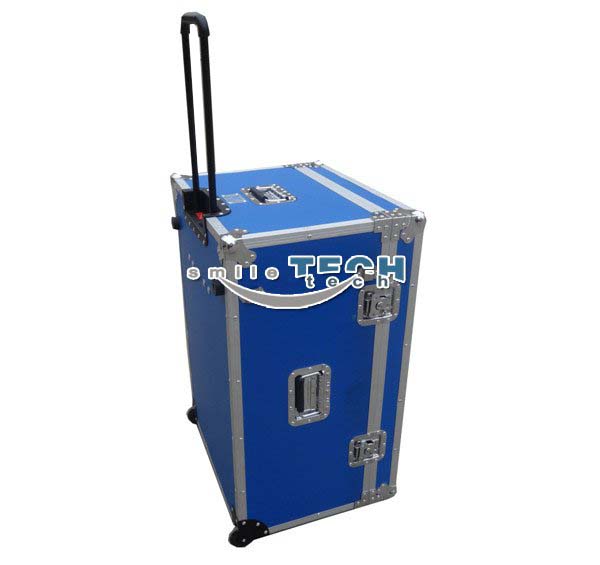Trolley Style Drawer Flight Case with 5 Drawers,Low Profile Wheels and Handles