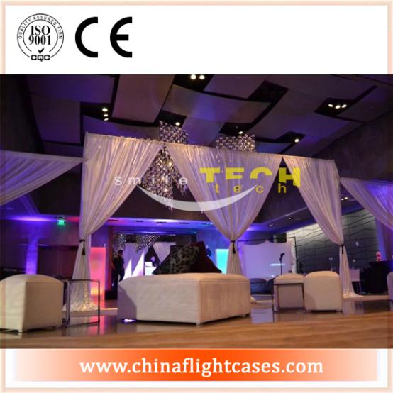 <b>Pipe and Drape with Ceiling Chiffon Drape For Hotel Decoration</b>