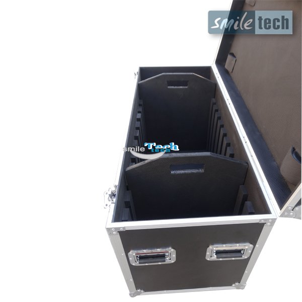 Large Lighting Case of utility Trunk With 2 Movable Separated Board Inside