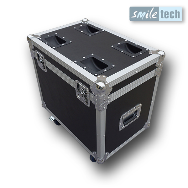 Utility flight case with movable divider board design-RKTUT604050CDC