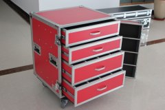  Drawer cases can be offered with a variety of drawer sizes.