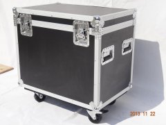 Equipment Road Trunk Flight Case with lift out Tray and Dividers