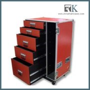 2014 ST fashionable drawer case with wheel 