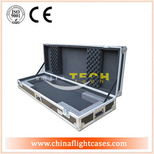 Keyboard flight case with With Pick & Fit Foam