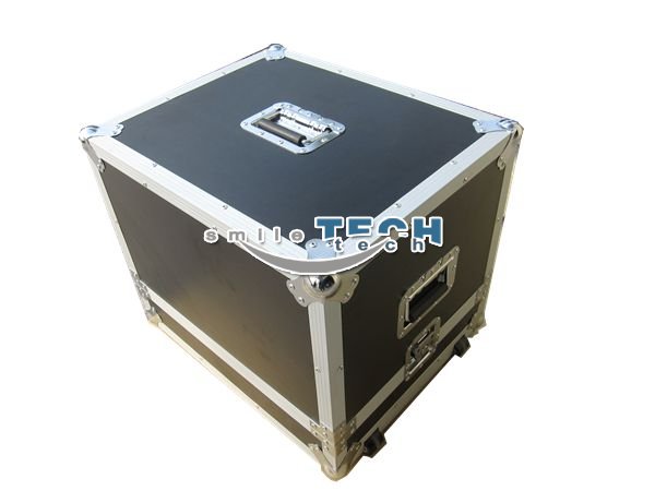 Speaker flight cases with telescopic rod & safe latch