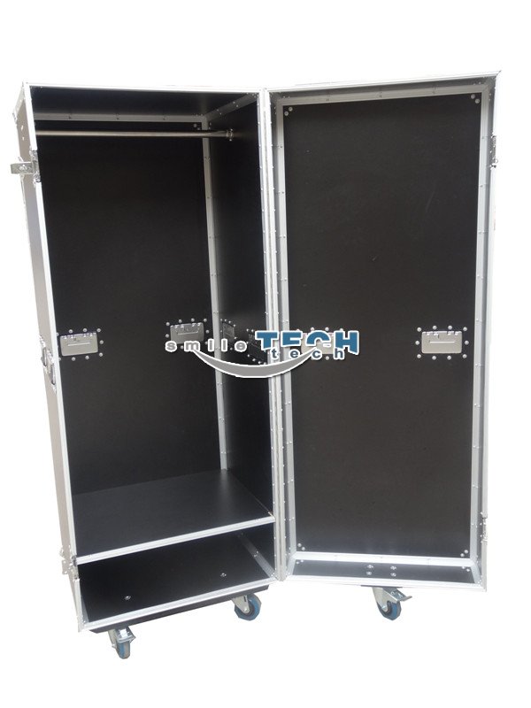 Professional Wordrobe Flight Case for Costume Transportation and Storage,Custom Size Availabe