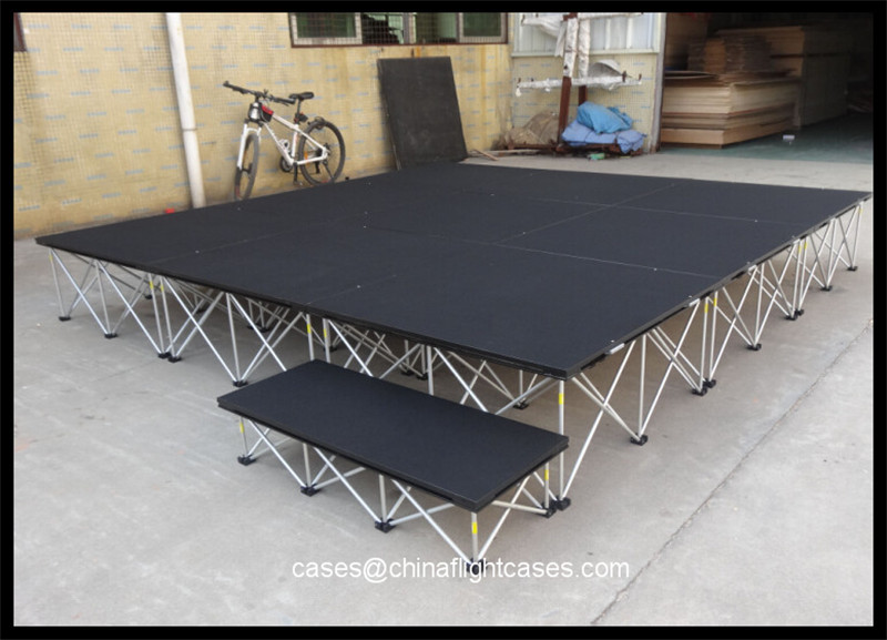 Custom Size DJ Stand Stage Portable Concert Stage for Sale