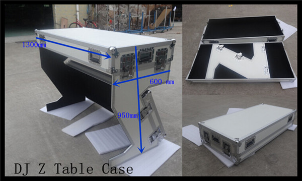 ATA DJ Table - Foldout DJ Stand 1300mm W x 600mm D x 950 mm H