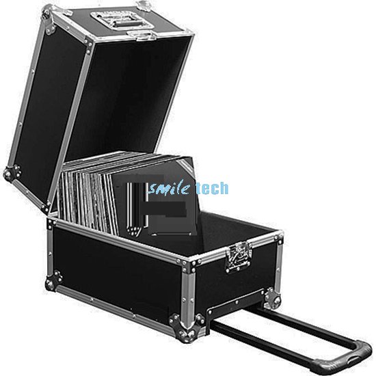 Flight Road Case LP Case For 100 LPs with Wheels 