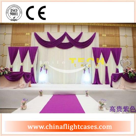 <b>Elegant Pipe and Drape System for Wedding Decoration</b>