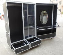 Smile Tech Wardrobe and Making-up table Combo flight Case