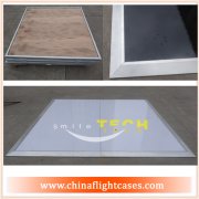 Smile Tech 4'*4' Wood grain Portable Dancing Floor