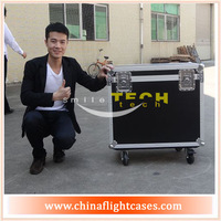 SMILE TECH 2013 aluminum big size black flight case,utility trunk case. 