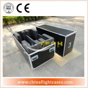 durable aluminum plasma tv transport flight case