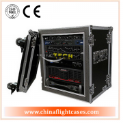 Shock-proof amplifier rack cases 19 inch