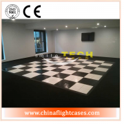 <b>RK 2015 newest design lightweight white and black dance floor for event</b>