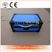 <b>10 inch DJ mixer case with front doors and fluorescent on all trims</b>