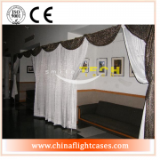 <b>Custom aluminum pipe and drape system for high end meeting room</b>
