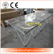 <b>Fashion Show Portable Glass Stage --Catwalk Glass Stage</b>