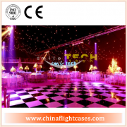 <b>Portable event dancing floor with white and black dance floor module</b>