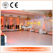 <b>Hotel wedding party glossy white flooring portable dance floor</b>