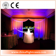 <b>Wedding pipe drape rental used portable chiffon pipe drape system for sale</b>