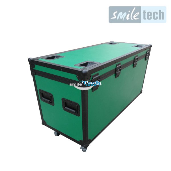 Utility Case in Green Color With 2 Movable Separated Board Inside