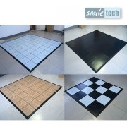 Portable PVC dance floor plastic floor tiles-RKPVC310